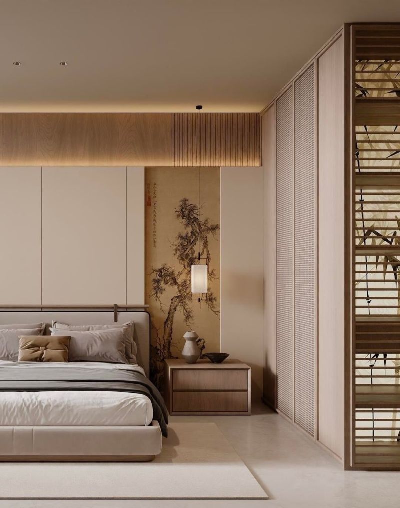 改造后的新中式卧室，简直太爱了 - 家居知识