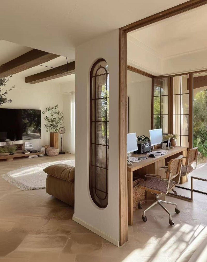 奶油侘寂中古风,自然与复古碰撞的治愈系家居设计 奶油侘寂中古风全屋设计深度解析:自然与复古交织的治愈居所 - 家居知识