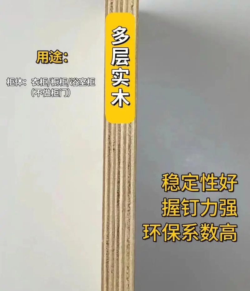 做衣柜用什么板材好？全屋定制6种板材优缺点对比，结果一目了然 - 家居知识