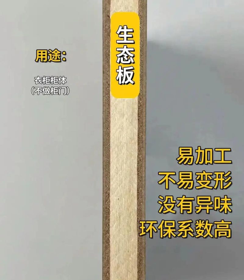 做衣柜用什么板材好？全屋定制6种板材优缺点对比，结果一目了然 - 家居知识