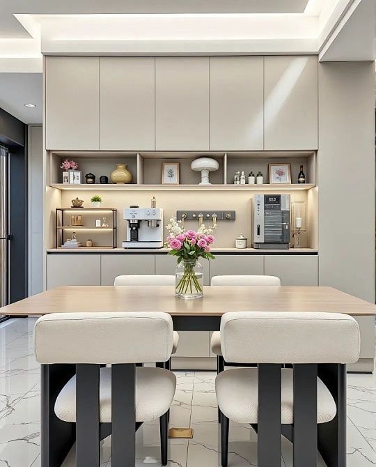 老婆选的餐边柜惊艳设计师,网友直呼太有品味! 老婆选的餐边柜,把设计师都迷倒了 - 家居知识