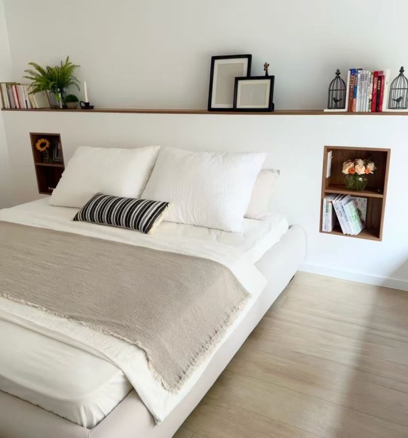 传统“床头柜”逐渐退出中国家庭！看看年轻人的做法，高级又实用 - 家居知识