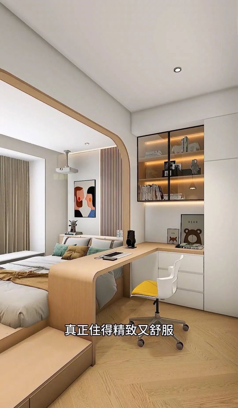 越来越多人卧室不放双人床了建议学学广东人的新式做法美观又实用 - 家居知识