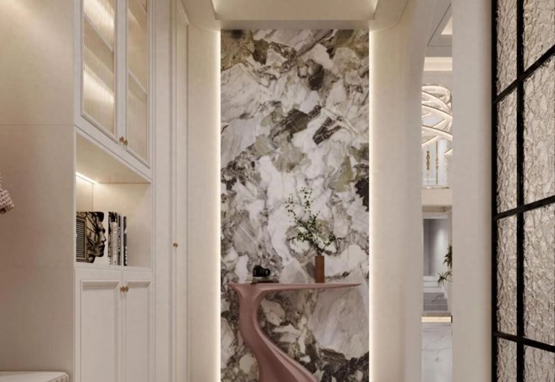 430㎡法式轻奢排屋装修实景丨诸暨暨阳府优雅生活范本