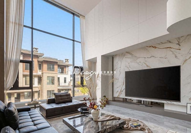 410㎡贵阳意式高奢装修实景，一眼沦陷的质感空间