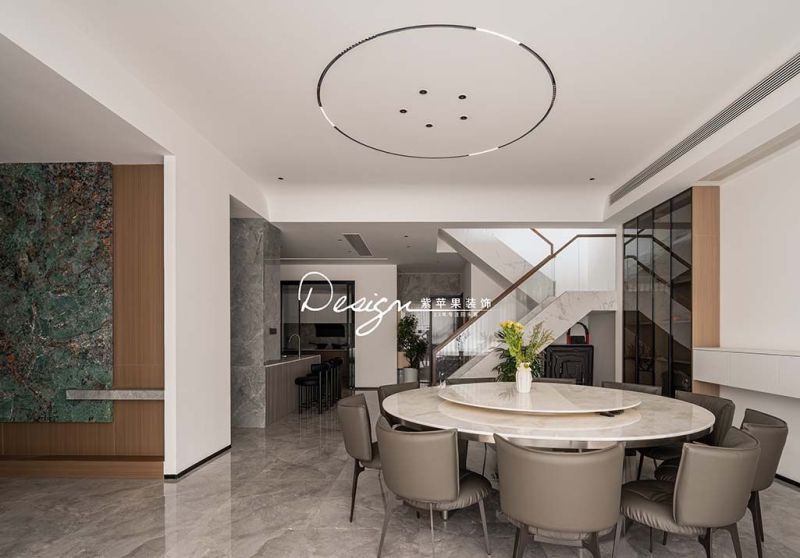 410㎡贵阳意式高奢装修实景,一眼沦陷的质感空间 贵阳410㎡意式装修实景图,一眼心动的高奢范儿 - 家居知识