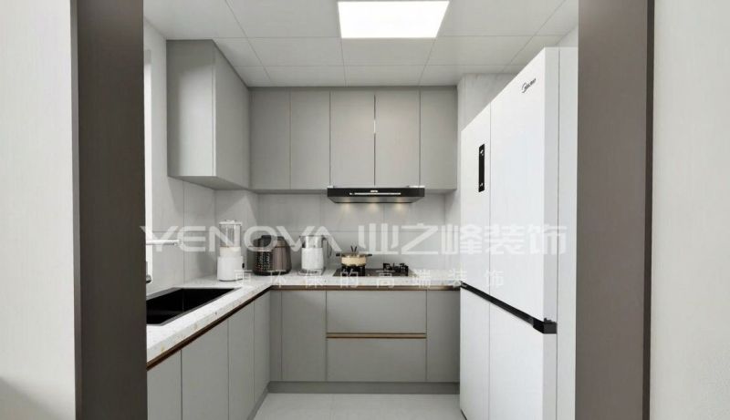 唐山吴家庄120平方米现代简约风格装修效果案例|业之峰装饰 - 家居知识