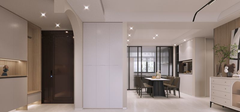 济南大华启宸奶油风装修实拍，刚需房的温柔蜕变