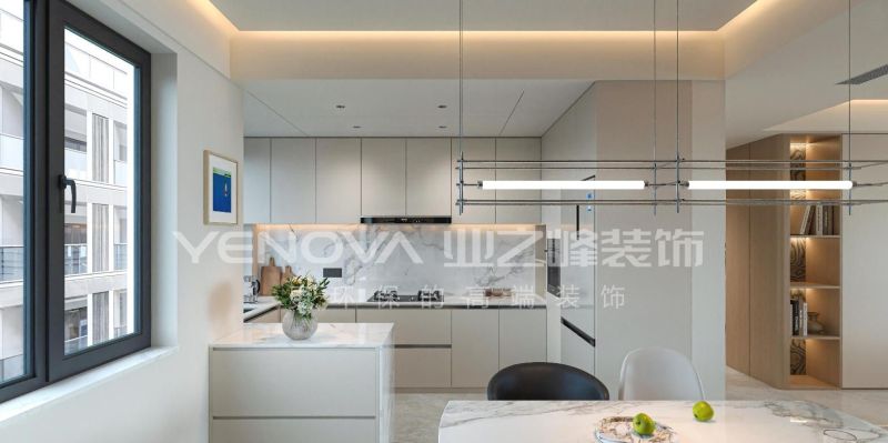 唐山枫丹公馆180平方米现代轻奢风格装修效果案例|业之峰装饰 - 家居知识