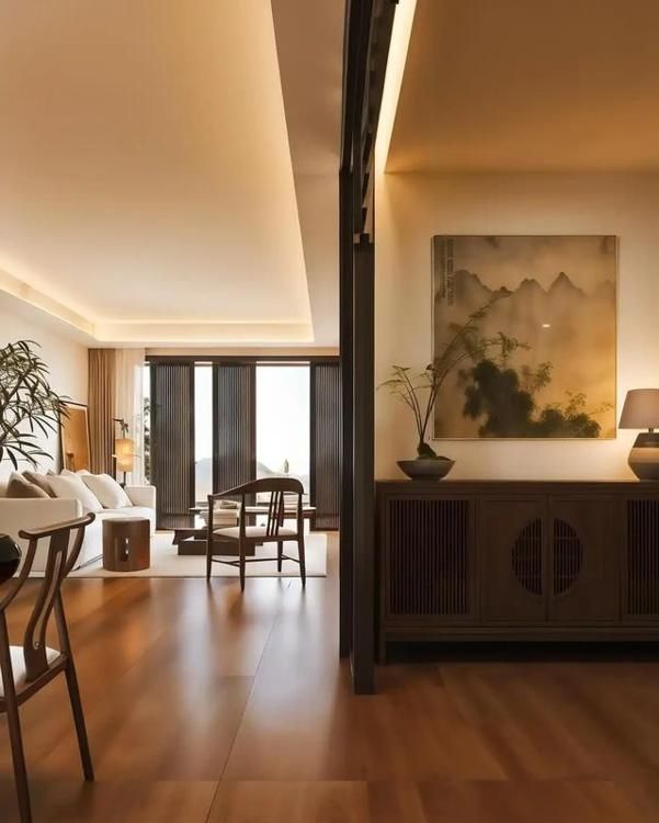 在南京发现了一户人家，光一个客厅都那么禅意，一进门就被净化了 - 家居知识