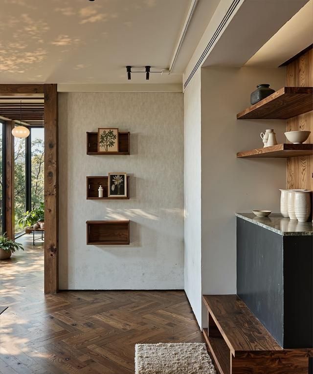 60后退休夫妇新家：135㎡，自然原木风，进门就满满的松弛感！ - 家居知识