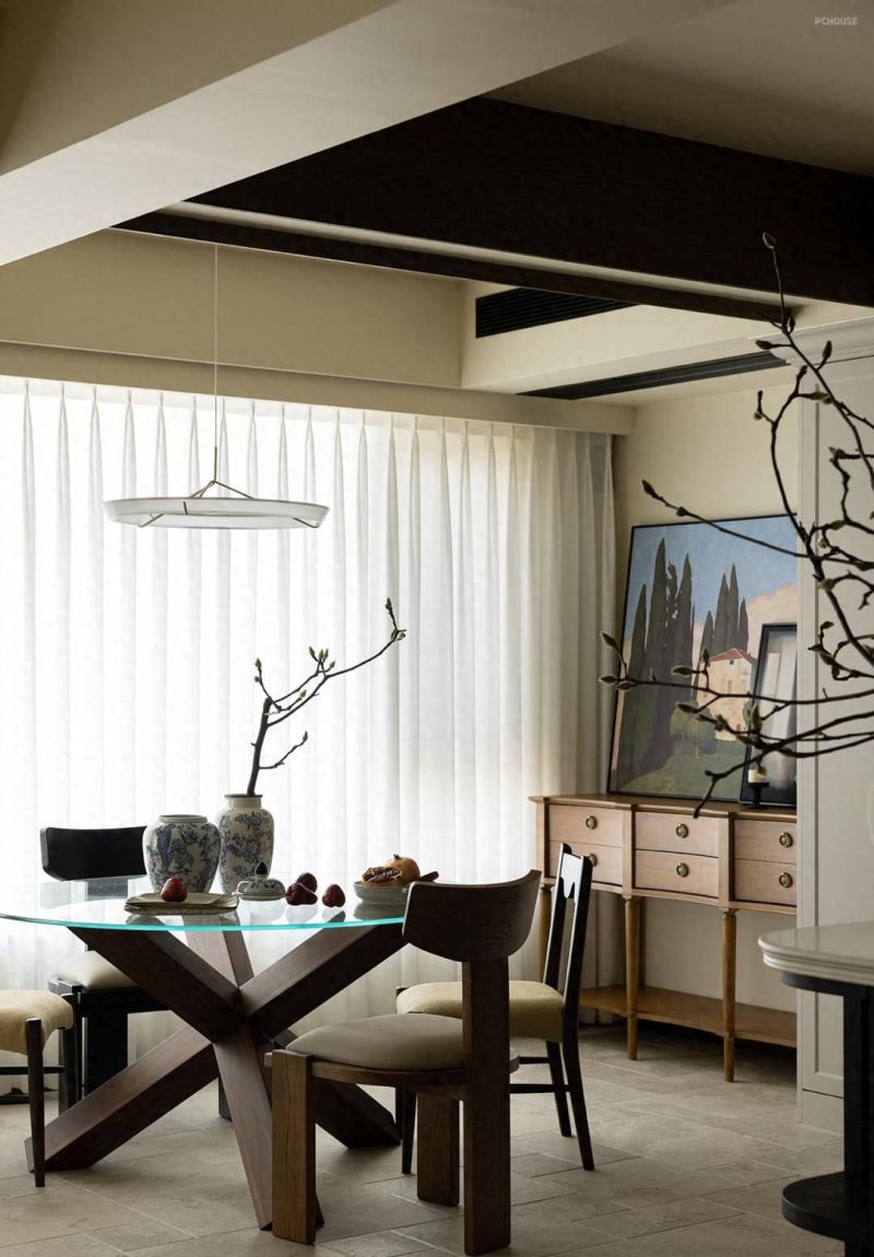 东方美学邂逅美式乡村，这个家装混搭太高级！