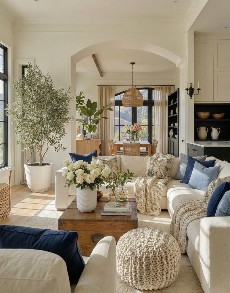 把阳光搬进厨房！自然美式美到我说不出话·开放式厨房真的太香了 - 家居知识