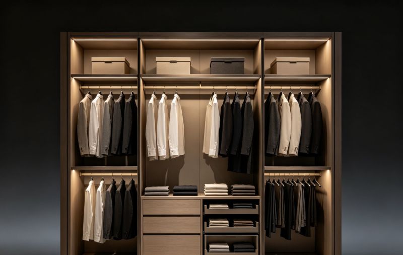 定制衣柜的高级感，从来都不是靠“贵”堆出来的 - 家居知识