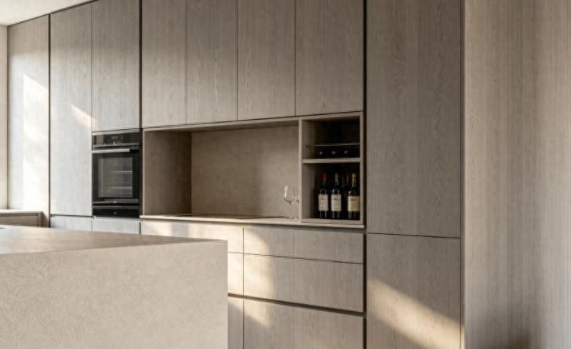 原息柏木板玄关柜的“四季转换系统”：换季收纳不用搬梯子 - 家居知识