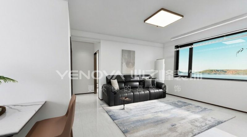 唐山吴家庄90平方米现代简约风格装修效果案例|业之峰装饰 - 家居知识