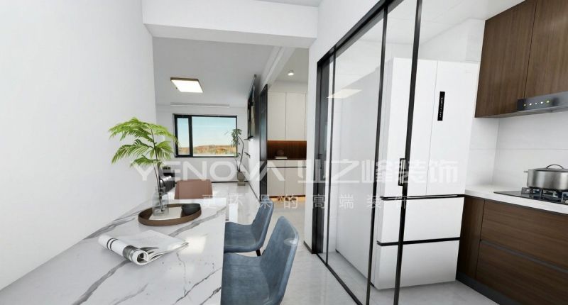 唐山吴家庄90平方米现代简约风格装修效果案例|业之峰装饰 - 家居知识