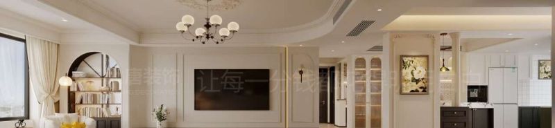 株洲装修设计：140㎡法式风格装修，材质的质感实用又有品 - 家居知识