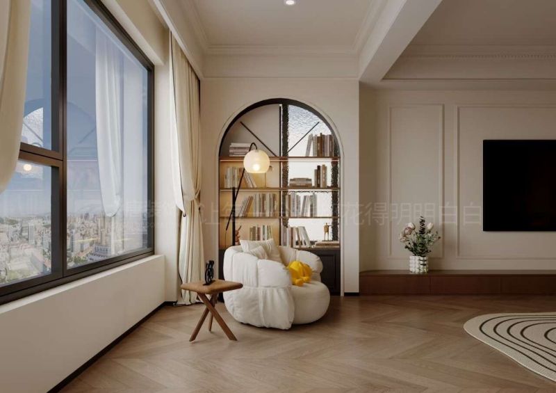 株洲装修设计：140㎡法式风格装修，材质的质感实用又有品 - 家居知识