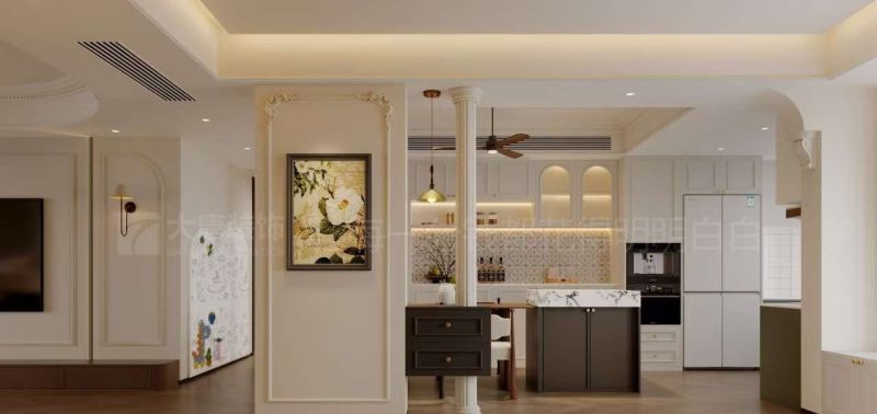 株洲装修设计：140㎡法式风格装修，材质的质感实用又有品 - 家居知识