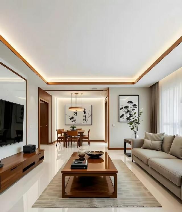 绝美呀，真的是绝美，这个新中式装修风格。 - 家居知识