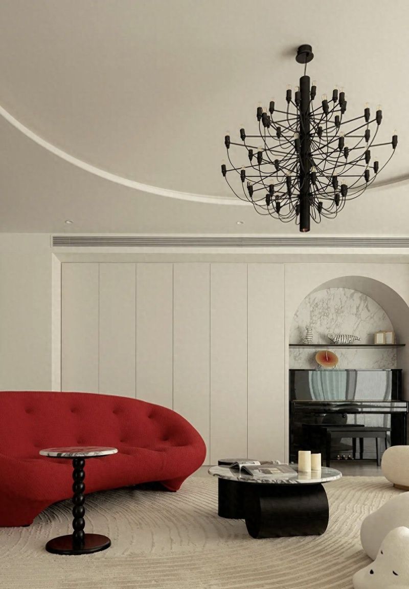 现代极简奶油风，打造治愈系家居空间