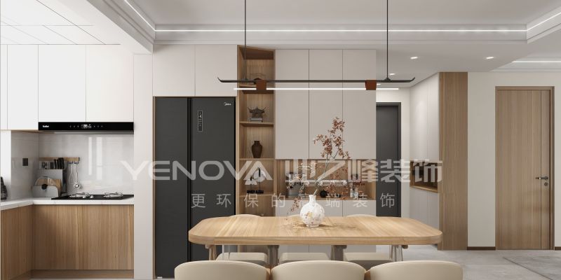 唐山甲第观澜127平方米新中式风格装修效果案例|业之峰装饰 - 家居知识