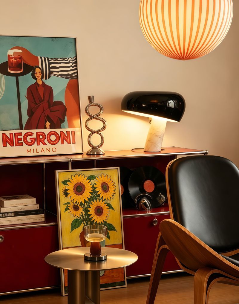 🔵90㎡｜中古+包豪斯唱片宅 - 家居知识