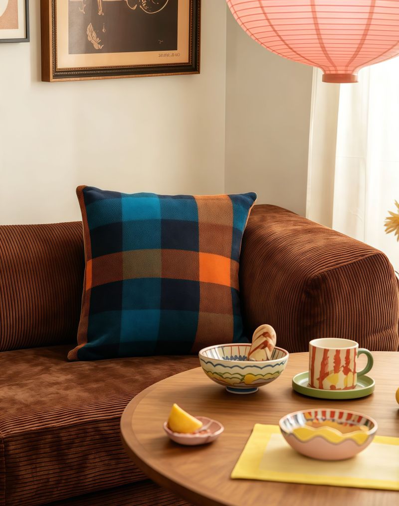 🟠83㎡新家！复古孟菲斯撞色也太绝了 - 家居知识