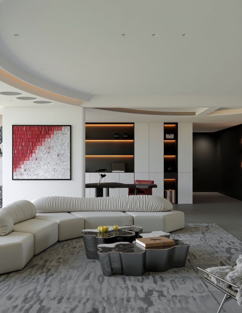 重庆现代简约装修案例，实景效果参考 - 家居知识