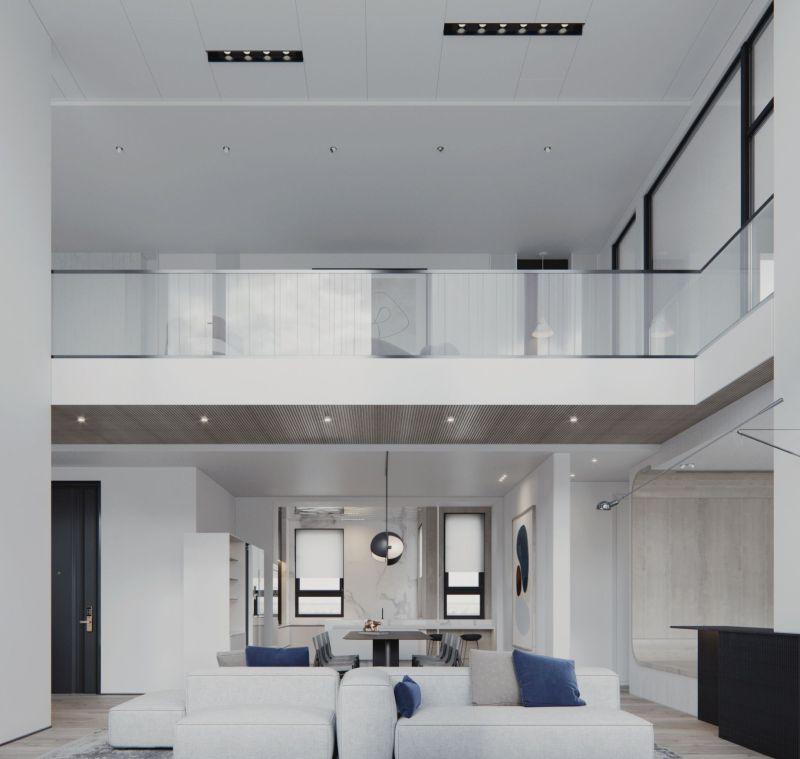 现代轻奢风别墅装修指南，简约高级打造济南大宅格调