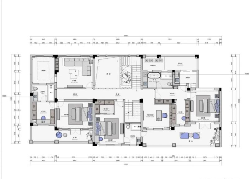 600㎡现代轻奢：从晨光熹微，到灯火可亲 - 家居知识