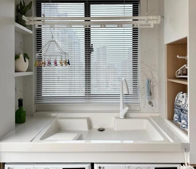 被阳台洗衣池惊艳到！不止洗衣服，5种神仙设计把阳台用到极致 - 家居知识