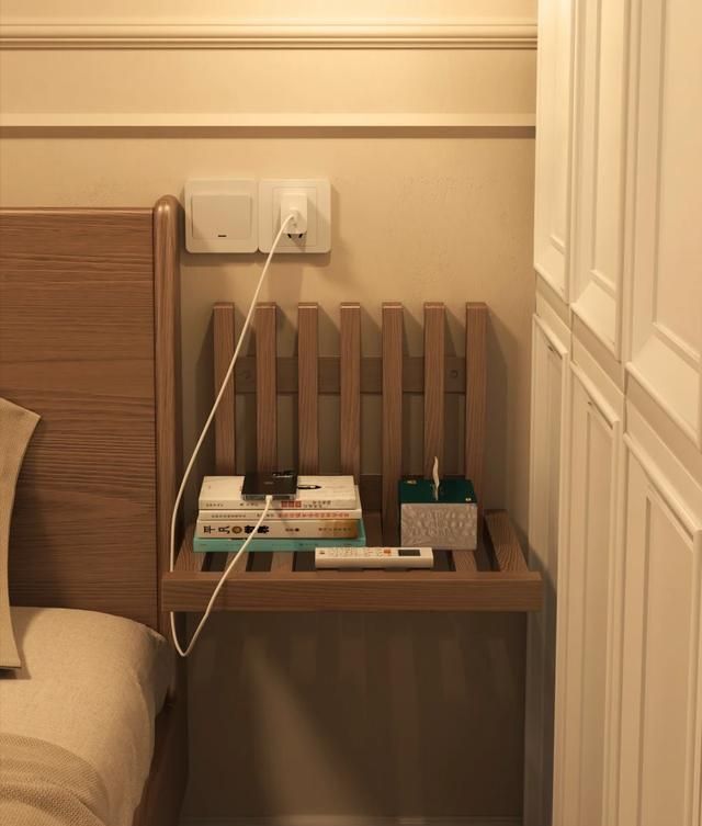 “床头柜”已逐渐退出中国家庭！看看年轻人的新型做法，美观实用 - 家居知识