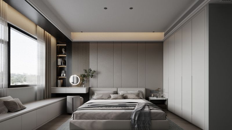 卧室避坑｜床头柜挡衣柜门？4个解法直接抄 - 家居知识