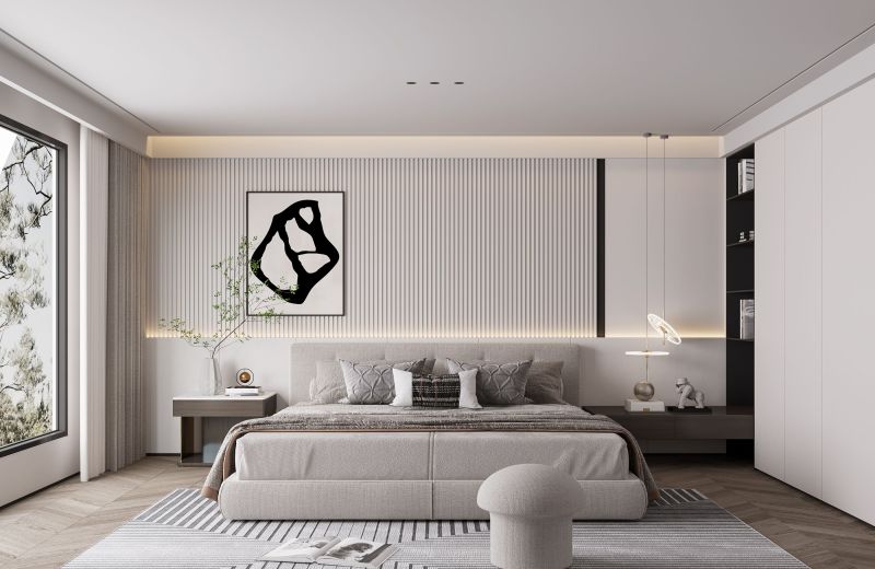 卧室避坑｜床头柜挡衣柜门？4个解法直接抄 - 家居知识