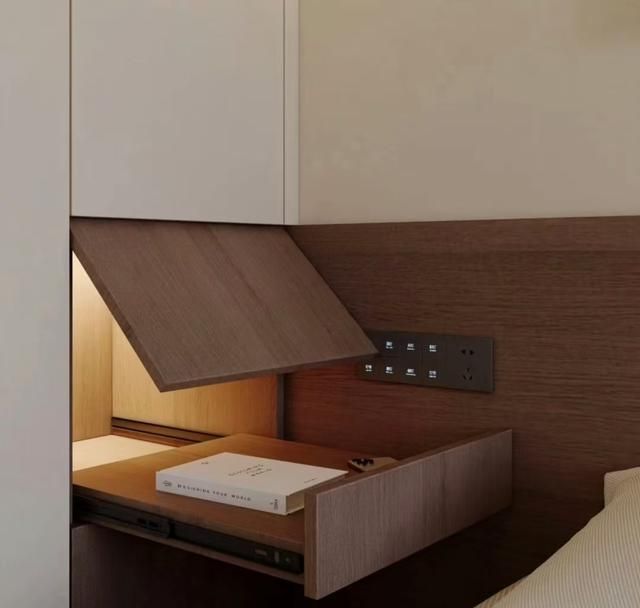 “床头柜”已逐渐退出中国家庭，看看年轻人的做法，高级又实用 - 家居知识