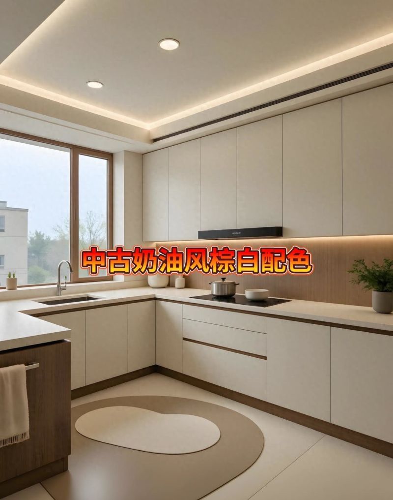 中古奶油风厨房翻车？白色系设计引热议！