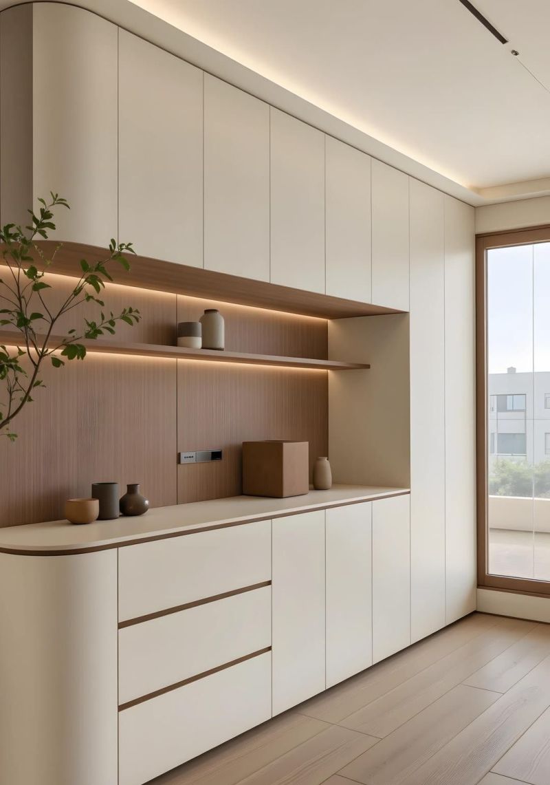 打翻了！中古奶油风厨房是白色系！ - 家居知识