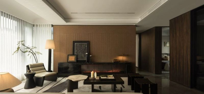 材质混搭美学出圈！木质+石材+绒面，解锁大宅高级质感 - 家居知识