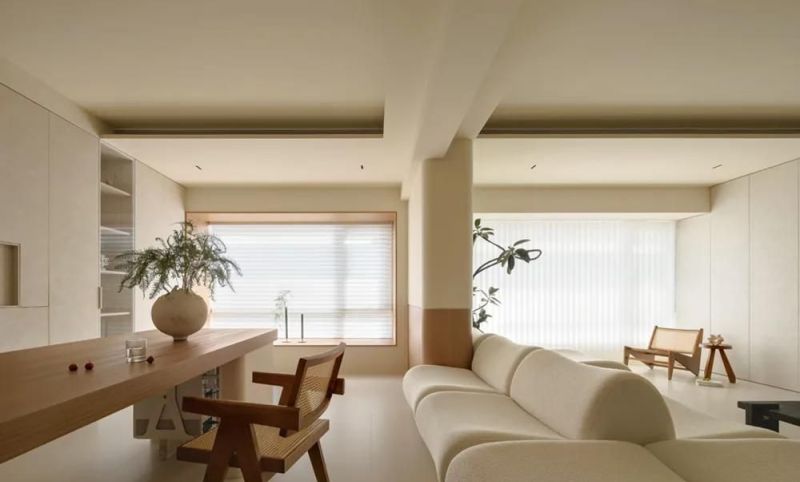 150㎡原木奶油色，普通人的家就这样挺好！ - 家居知识