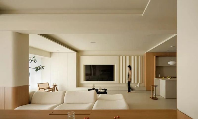 150㎡原木奶油色，普通人的家就这样挺好！ - 家居知识