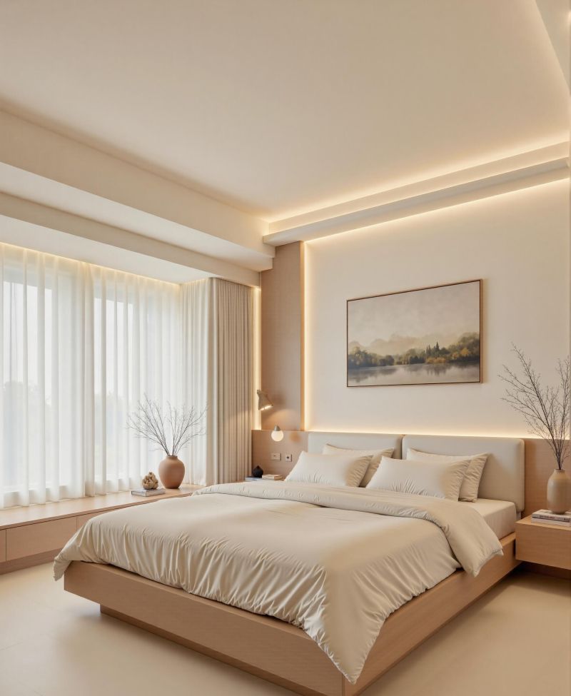 原木奶油风设计，这客厅也是一绝 - 家居知识