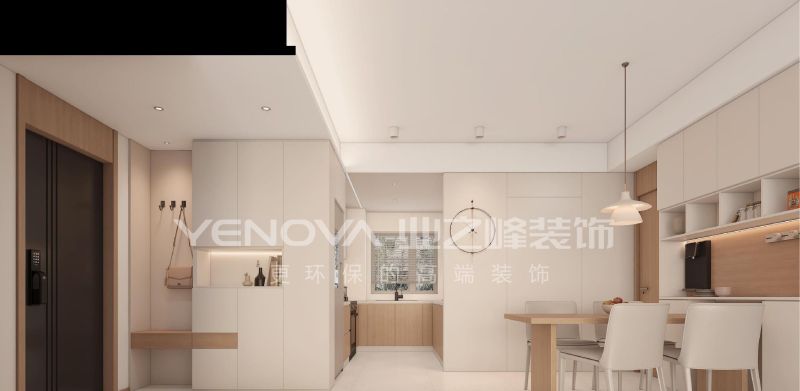 唐山文旅·金地113平方米原木奶油风格装修效果案例|业之峰装饰 - 家居知识