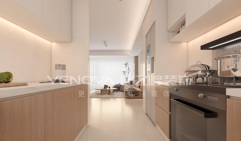 唐山文旅·金地113平方米原木奶油风格装修效果案例|业之峰装饰 - 家居知识