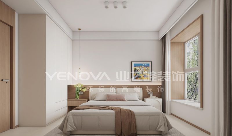 唐山文旅·金地113平方米原木奶油风格装修效果案例|业之峰装饰 - 家居知识