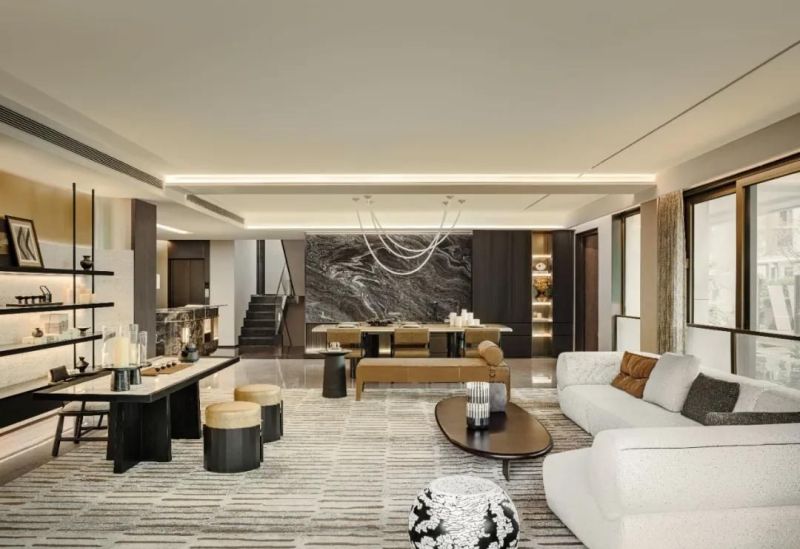 唐忠汉｜500㎡新中式+原木风，好会玩！ - 家居知识