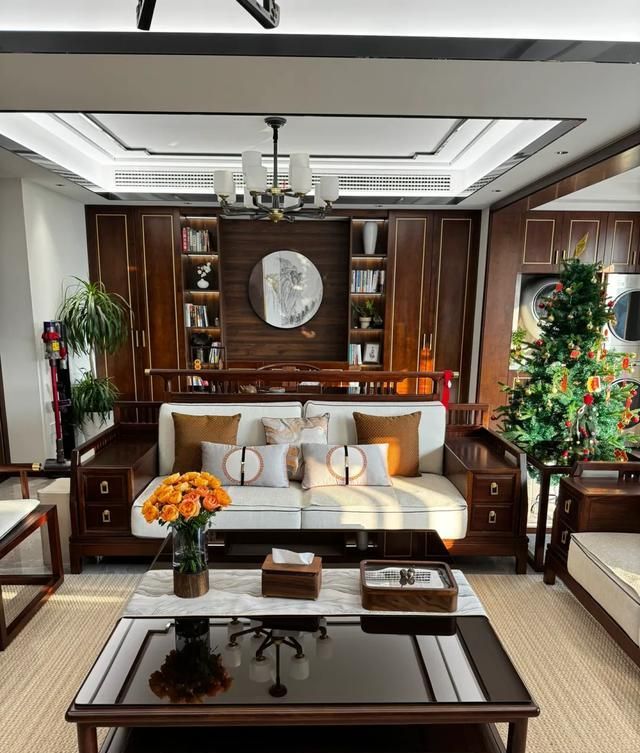 这是我见过最好看的新中式美家，进门就不愿离开，非常温馨干净 - 家居知识