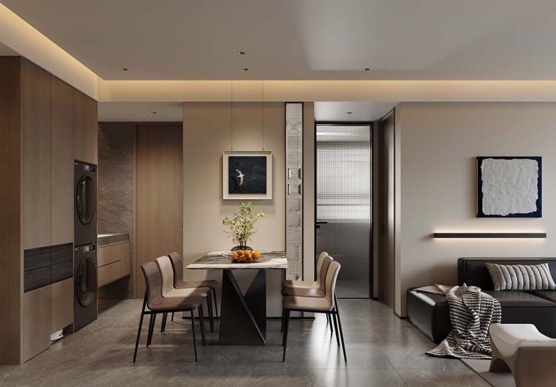 80㎡现代意式装修|拿捏小户型的高级密码 - 家居知识