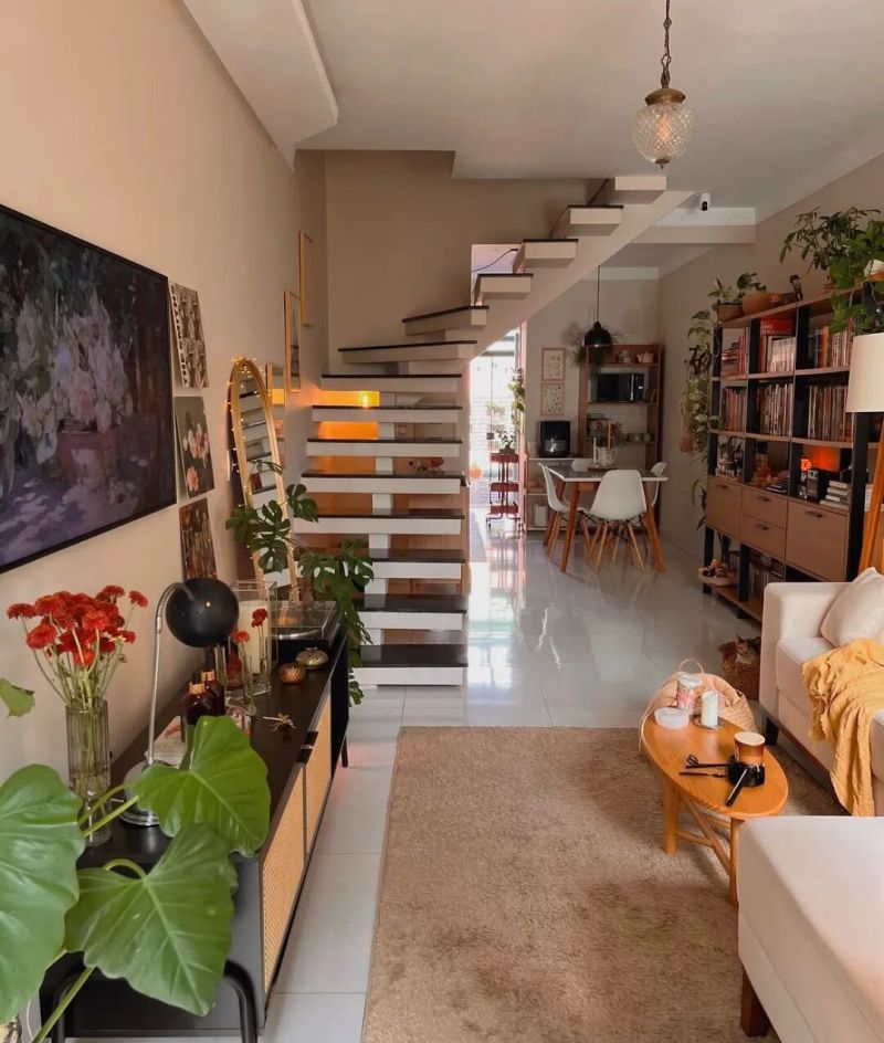 温馨现代如调色板一般的装饰，日常生活那叫一个浪漫 - 家居知识